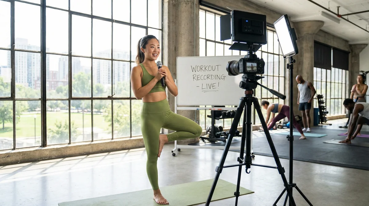 蘑菇视频健身视频